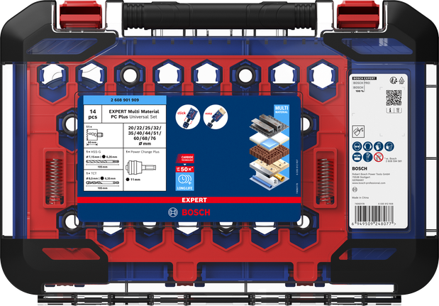 Bosch EXPERT Multi Material Power Change Plus Gatenzaagset.