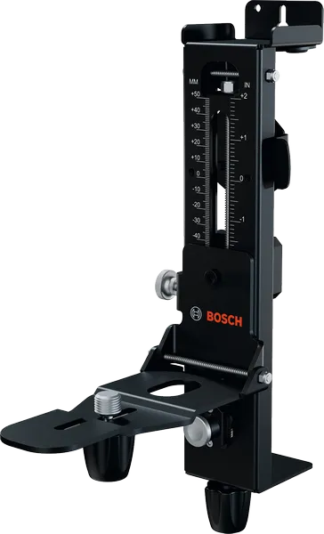Bosch WM5 wandhouder voor nauwkeurige plaatsing van gereedschap.