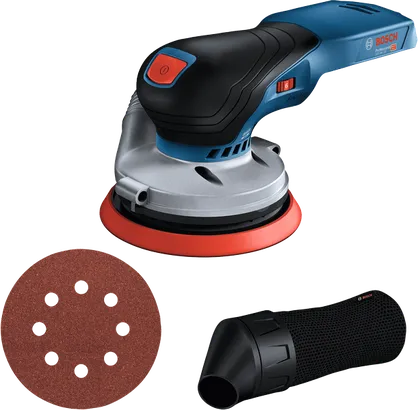 Bosch GEX 18V-125 accu excenterschuurmachineset.