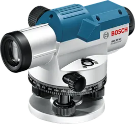 Bosch GOL 26 G optische waterpas met 26x vergroting.