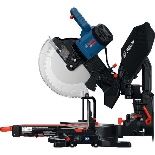 Bosch EXCM341-305GD verstekzaag met stofzak.