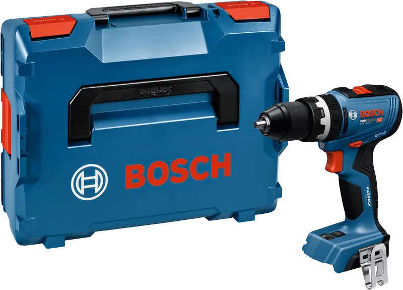 Bosch GSB 18V-65 accuboormachine met transportkoffer.