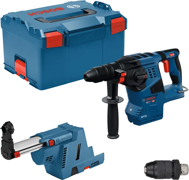 Bosch GBH18V-28F boorhamerset met koffer.