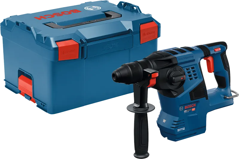 Bosch GBH18V-28 boorhamer met L-Boxx koffer.