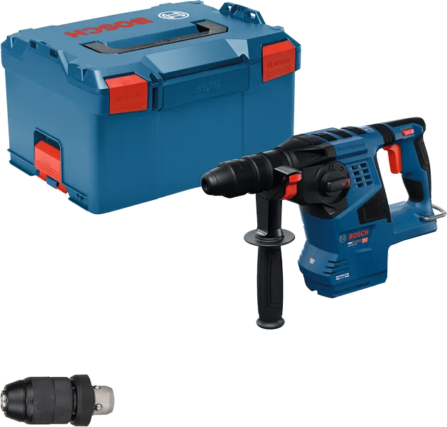 Bosch GBH18V-28F boorhamerset met koffer.