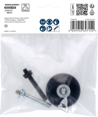 PRO Backing Pad voor roterende slijper
