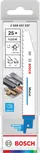 Bosch S 123 XF bi-metalen metaalzaagbladen voor decoupeerzaag, verpakking van 25 stuks.