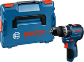 Bosch GSB 12V-31 accuboormachine met draagtas.
