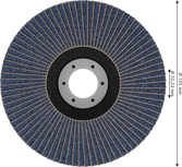 Bosch PRO X571 lamellenschijf, hoek 125 mm, G120.