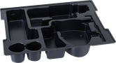 Bosch gereedschapskoffer-inlay voor het organiseren van accessoires.