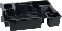 Bosch -inlegbakje voor het organiseren van gereedschap en accessoires.