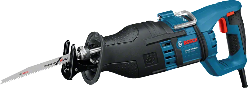 Bosch GSA 1300 PCE reciprozaag met trillingsregeling.