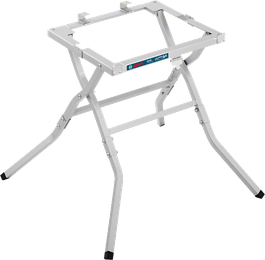 Bosch GTA 600 zaagstandaard, lichtgewicht opvouwbaar onderstel.