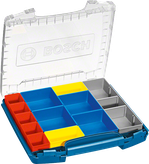 Bosch i-Boxx 53 organizer met diverse opbergvakken.