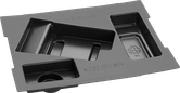 Bosch L-Boxx 238 inlegbak voor het opbergen van gereedschap.