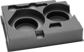 Bosch L-Boxx 374 inlay voor het opbergen van gereedschap en accessoires.