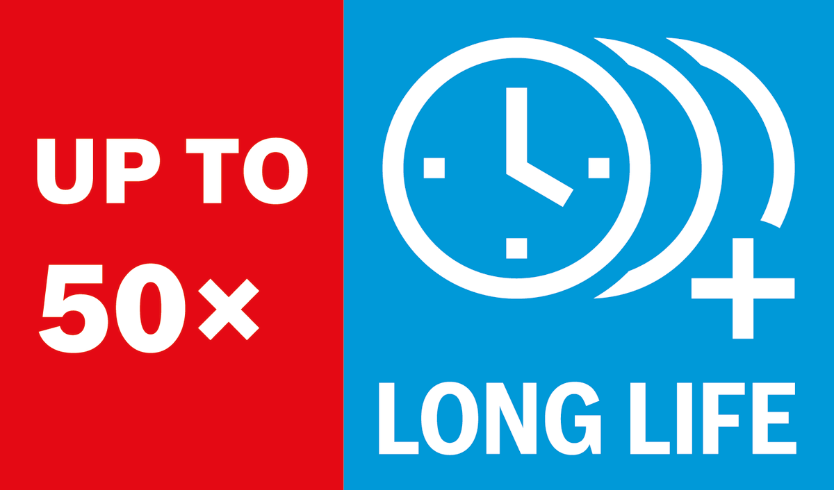 Gaat tot wel 50x langer mee in veeleisende materialen dan 2609256D05 gatzagen van Bosch