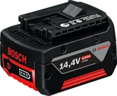 Акумулаторна батерия Bosch GBA 14.4V 4.0Ah за безжични инструменти.
