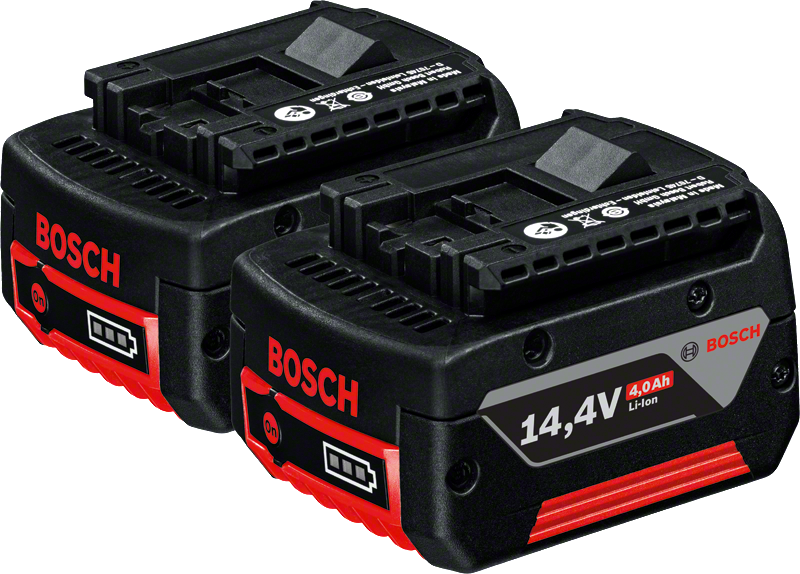 Две батерии за електрически инструменти Bosch .