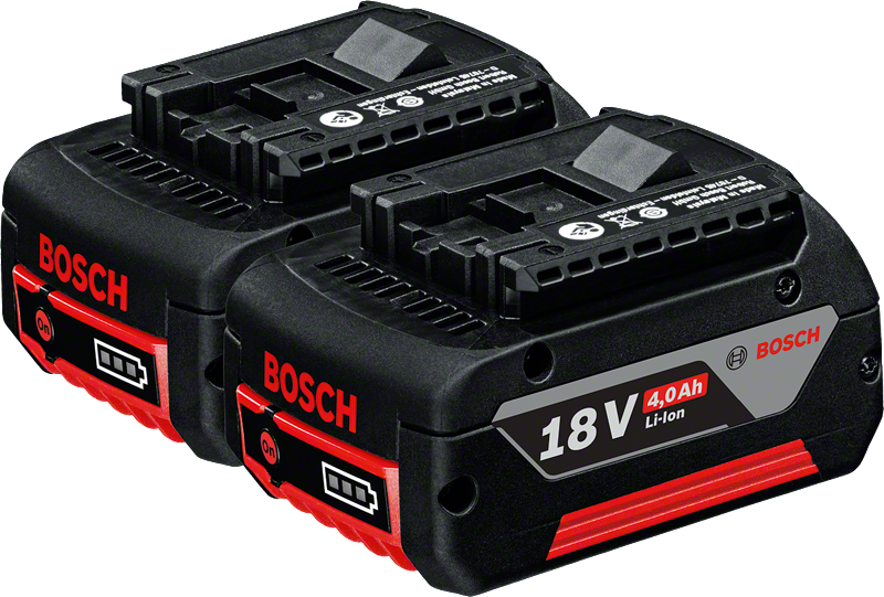 Батериен пакет Bosch 2 x GBA 18V 4.0Ah за инструменти.