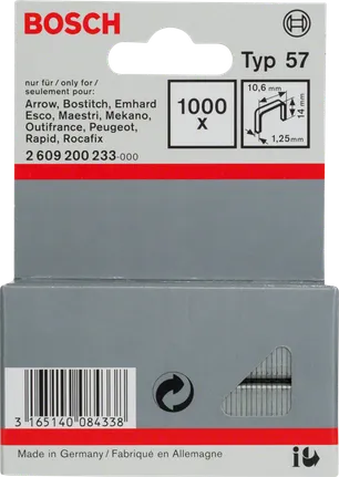 Скоби Bosch Typ 57 10,6 мм.