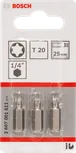 Комплект битове за отвертка Bosch T20 25 мм Torx.