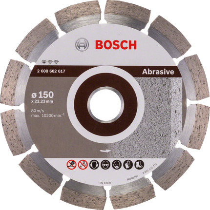Bosch Standard за абразивен диамантен режещ диск 150 мм.