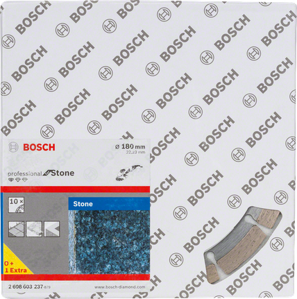 Професионален диск за рязане на камък Bosch за шлифовъчни машини 180 мм.
