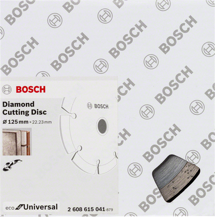 Диамантен режещ диск Bosch 125 мм Универсален.