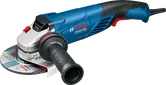Ъглошлайф Bosch GWS 18-125 L с ергономична дръжка.