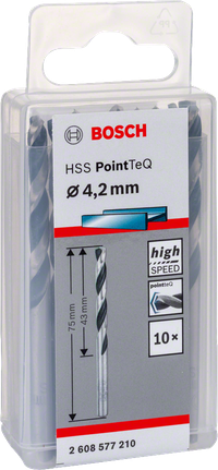 Свредла Bosch HSS PointTeQ 4.2 мм.