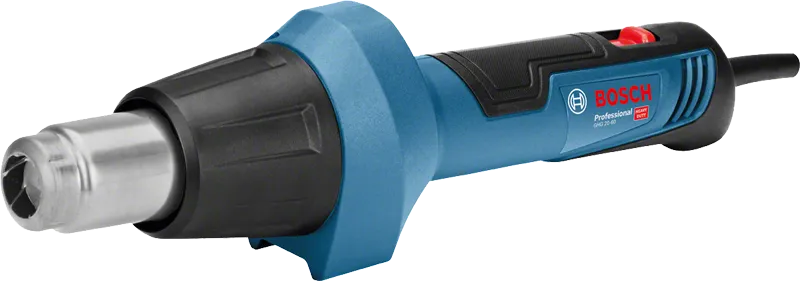 Пистолет за горещ въздух Bosch GHG 20-60 с регулируема температура.