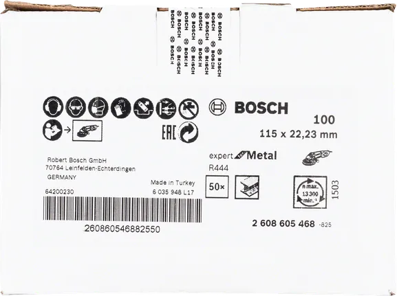 Режещи дискове Bosch expert Metal R444 115 x 22,23 мм.