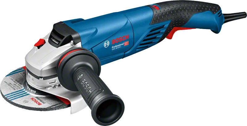 Ъглошлайф Bosch GWS 18-125 L с регулируема скорост.