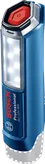 Работна лампа Bosch GLI 12V-300 LED, компактен дизайн.