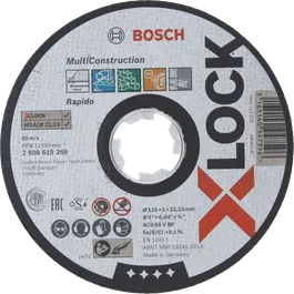 Отрезен диск X-LOCK Multi Construction