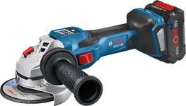 Акумулаторен ъглошлайф Bosch GWS 18V-15 SC с куфар.
