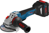 Акумулаторен ъглошлайф Bosch GWS 18V-10 PC, диск 125 мм.