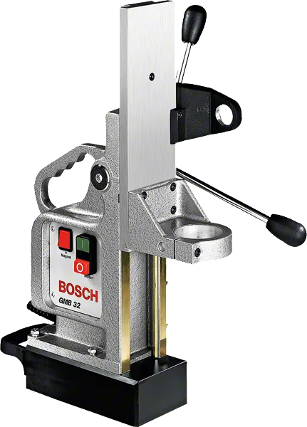 Магнитна стойка за бормашина Bosch GMB 32 за прецизно пробиване.