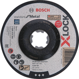 Шлифовъчен диск X-LOCK Standard for Metal