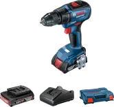 Акумулаторна бормашина Bosch GSR 18V-50 с батерия и куфар.