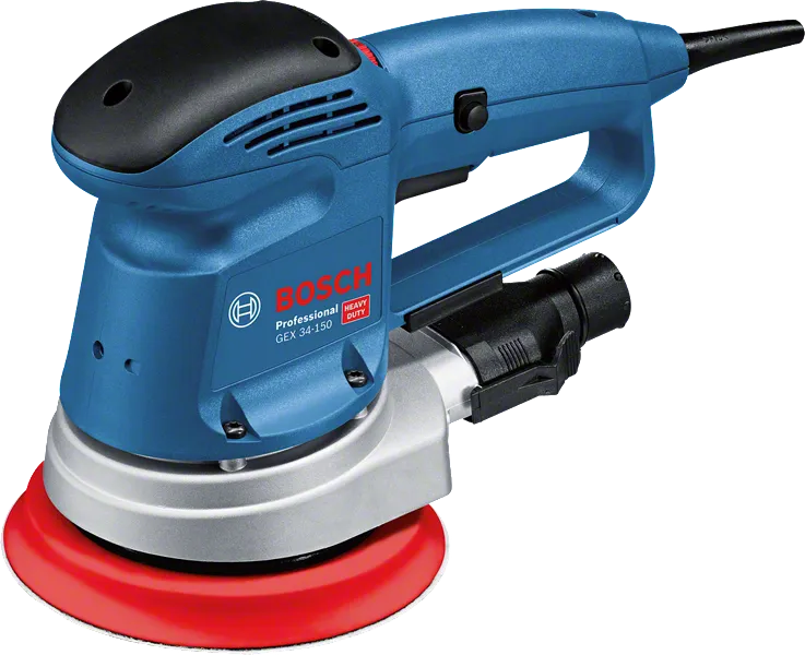 Ексцентрикова шлайфмашина Bosch GEX 34-150 с диск 150 мм.