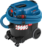 Прахосмукачка за мокро/сухо почистване Bosch GAS 35 H AFC с контейнер 23 литра.