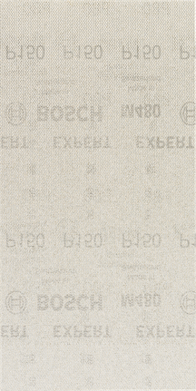 Шлифовъчна мрежа Bosch EXPERT M480 115x230 мм, зърнистост 150.