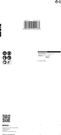 Шкурка Bosch EXPERT C470 100 G 115×230 мм 14-дупкова 10 броя.