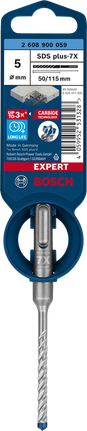 Свредло за перфоратор Bosch SDS plus-7X 5×50×115 мм.