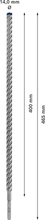 Свредло за перфоратор Bosch EXPERT SDS plus-7X 18x400x450 мм.
