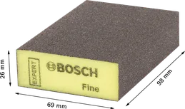 Фин шлайфмашинен блок Bosch EXPERT S471, 69 x 97 x 26 мм.