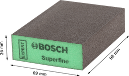 Стандартен шлифовъчен блок Bosch EXPERT S471, супер фин.