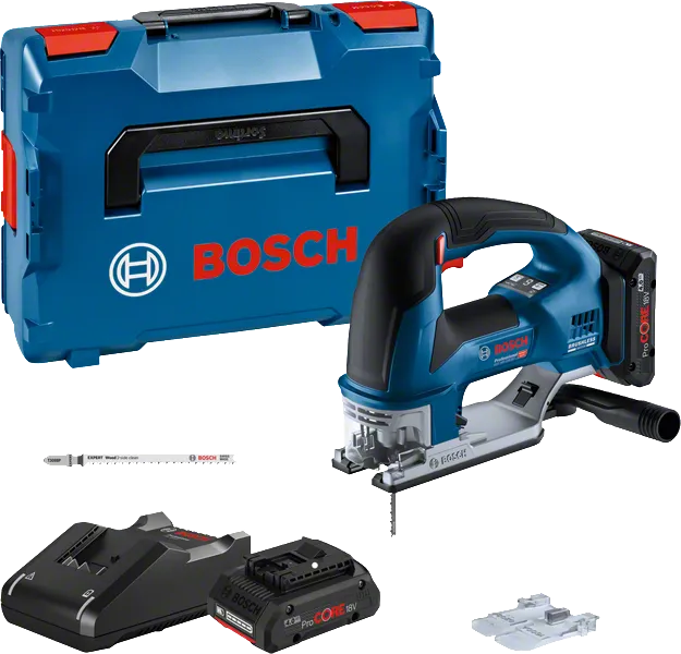 Комплект акумулаторни прободни триони Bosch GST 18V-155 BC.